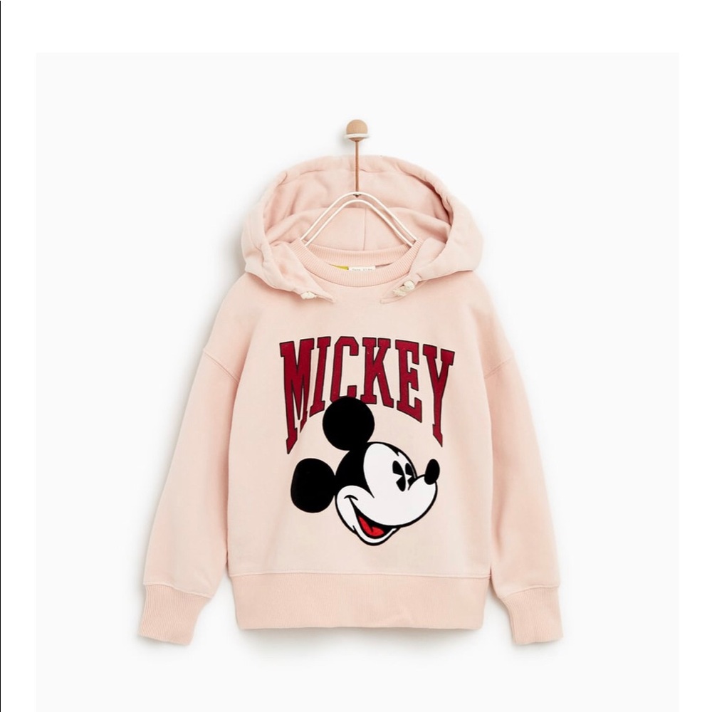 Zara Mickey Sweater EUC 13/14 (adult size s)